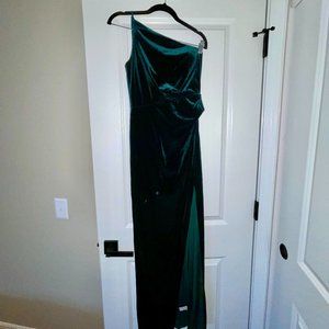 Anthropologie Jenny Yoo Giavonna One-Shoulder Dress, Size 2